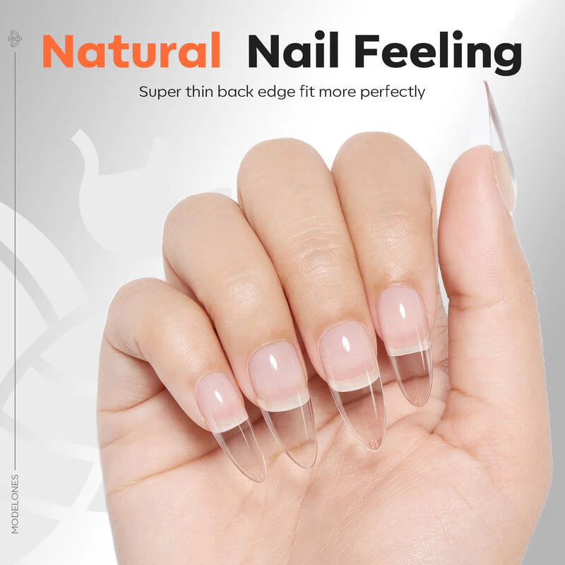 Medium Almond Apex Nail Tips - Image 4