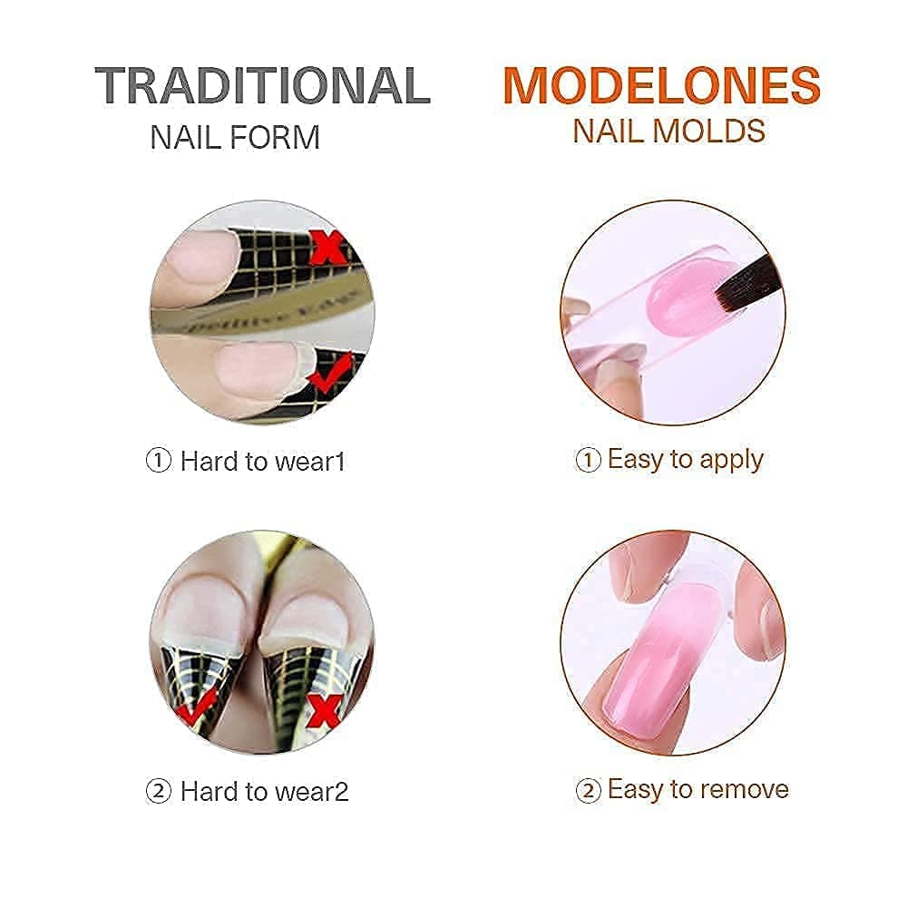 120Pcs Extension Gel Dual Forms Full Cover - Image 6