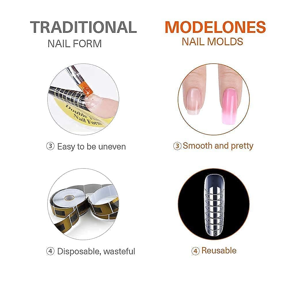 120Pcs Extension Gel Dual Forms Full Cover - Image 7