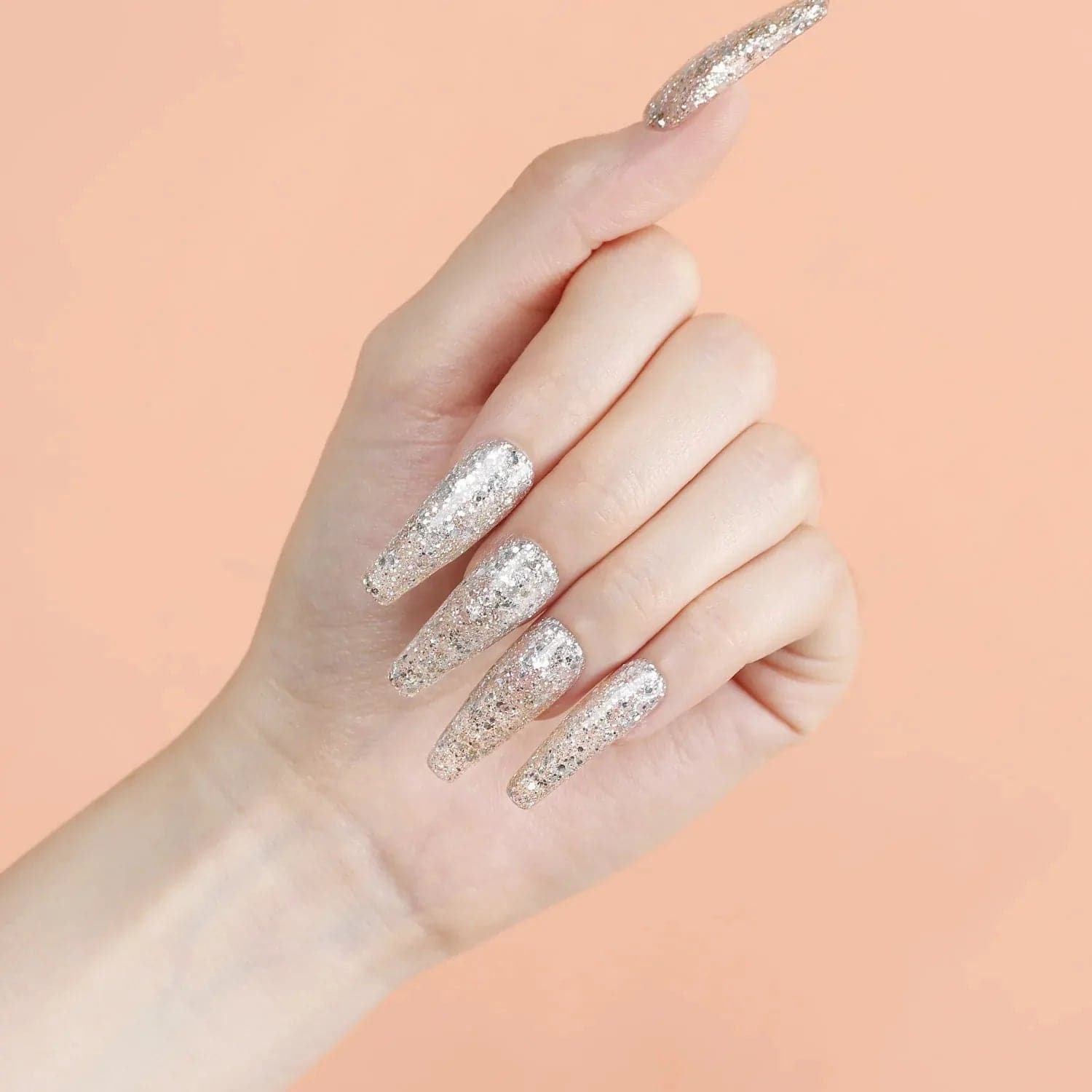 200Pcs Semi-Frosted Coffin Full Cover Nail Tips - Image 6