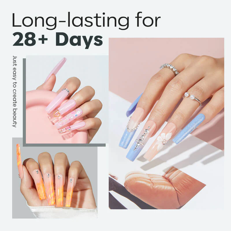 Semi-Frosted Nail Tips - Image 2