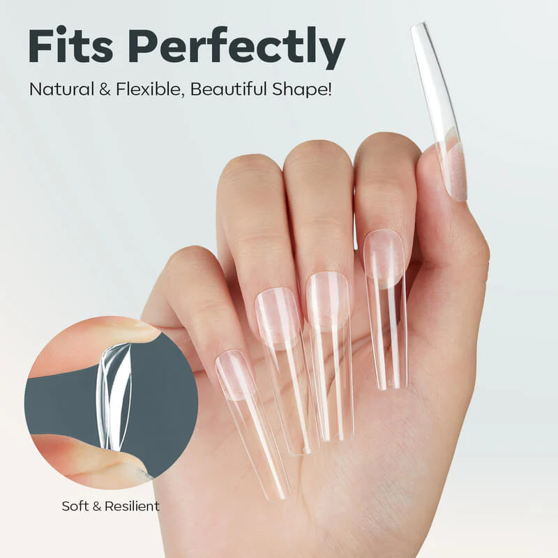 Semi-Frosted Nail Tips - Image 4