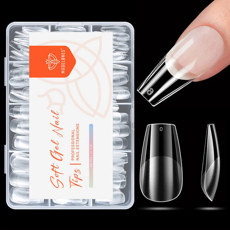 Semi-Frosted Nail Tips