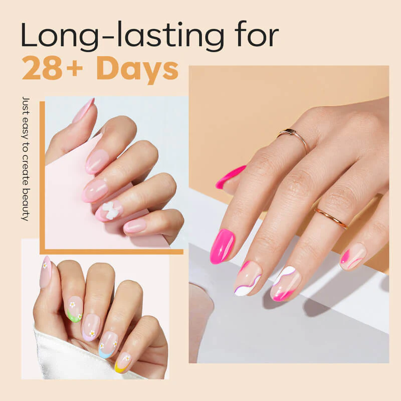 Semi-Frosted Nail Tips - Image 2