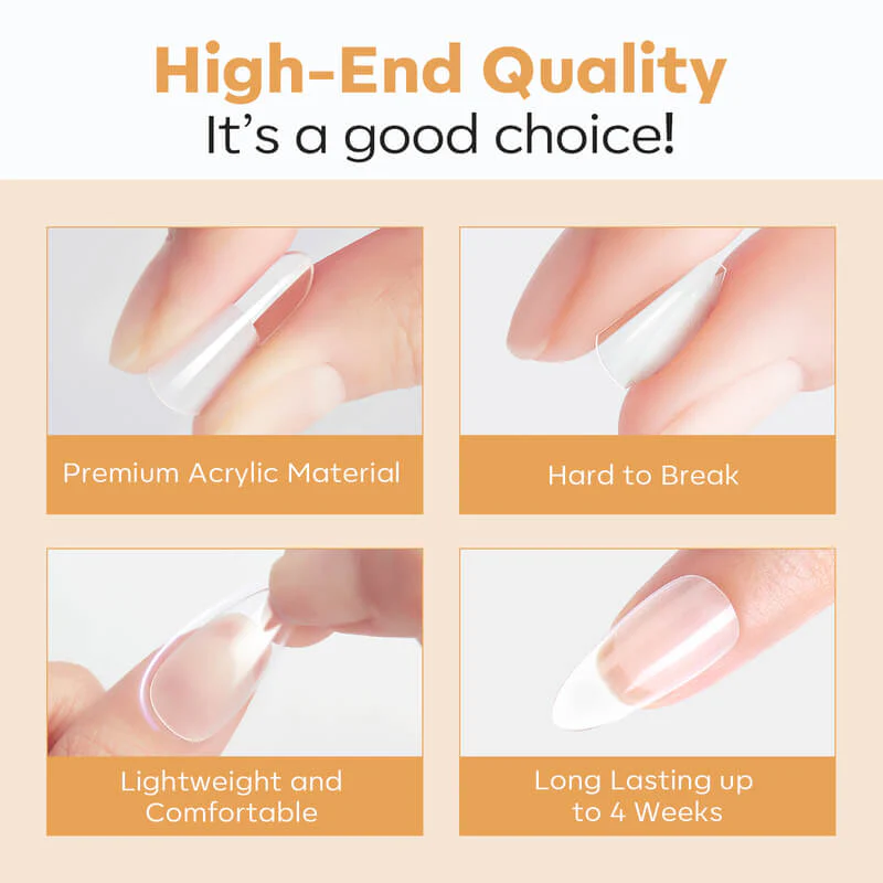 Semi-Frosted Nail Tips - Image 8