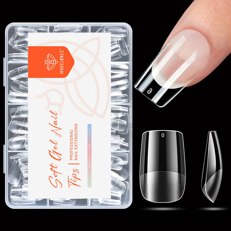 Semi-Frosted Nail Tips