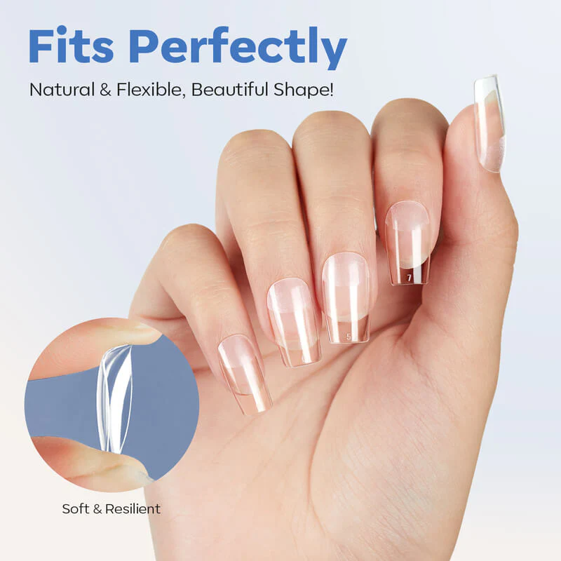 Semi-Frosted Nail Tips - Image 3