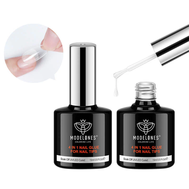 4-In-1 Multi-Functional Nail Glue Gel For Tips 15ml - Image 8