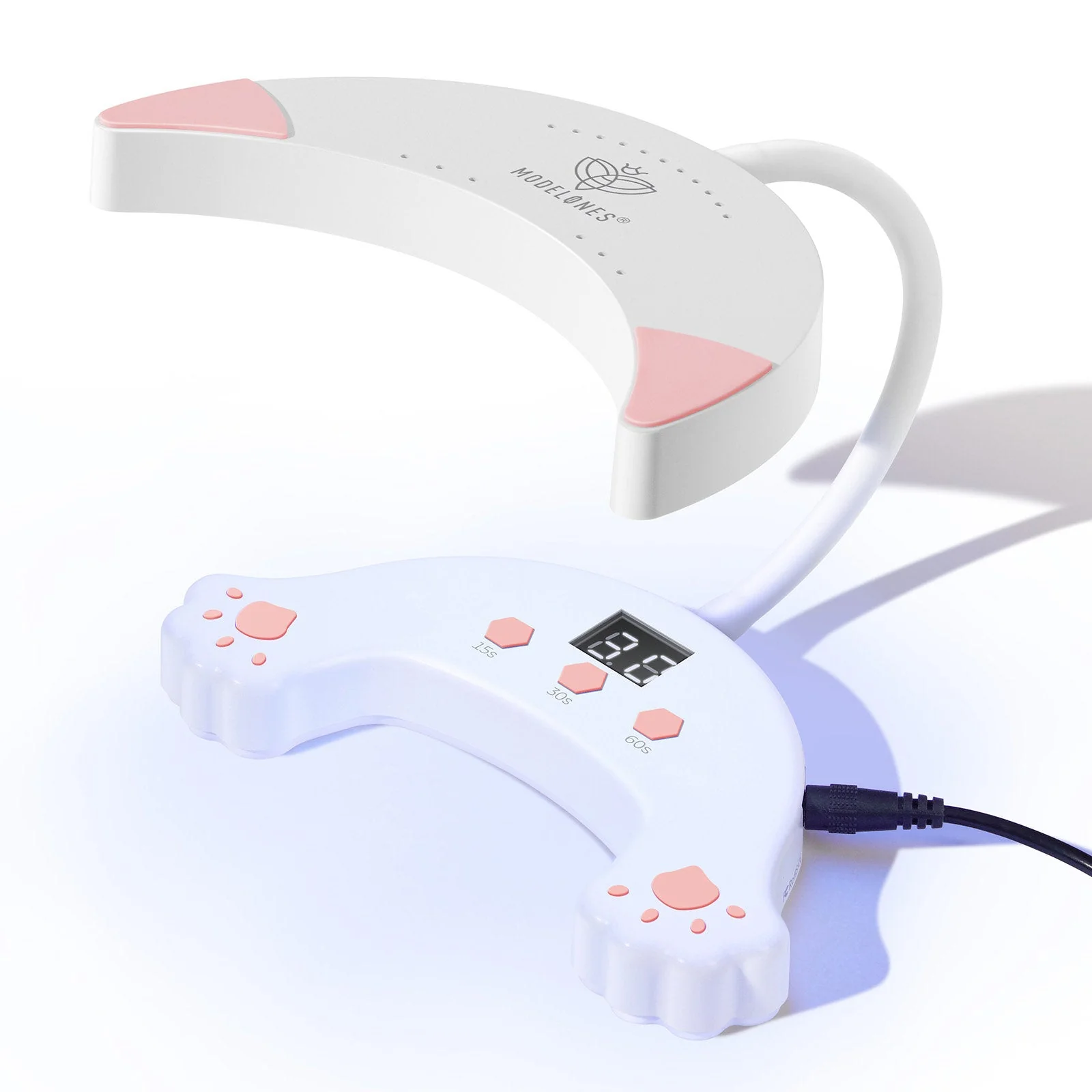 48W UV Gooseneck LED Smeow Nail Lamp