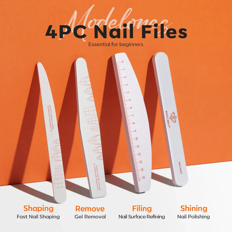 4Pcs Nail Files Set - Image 2