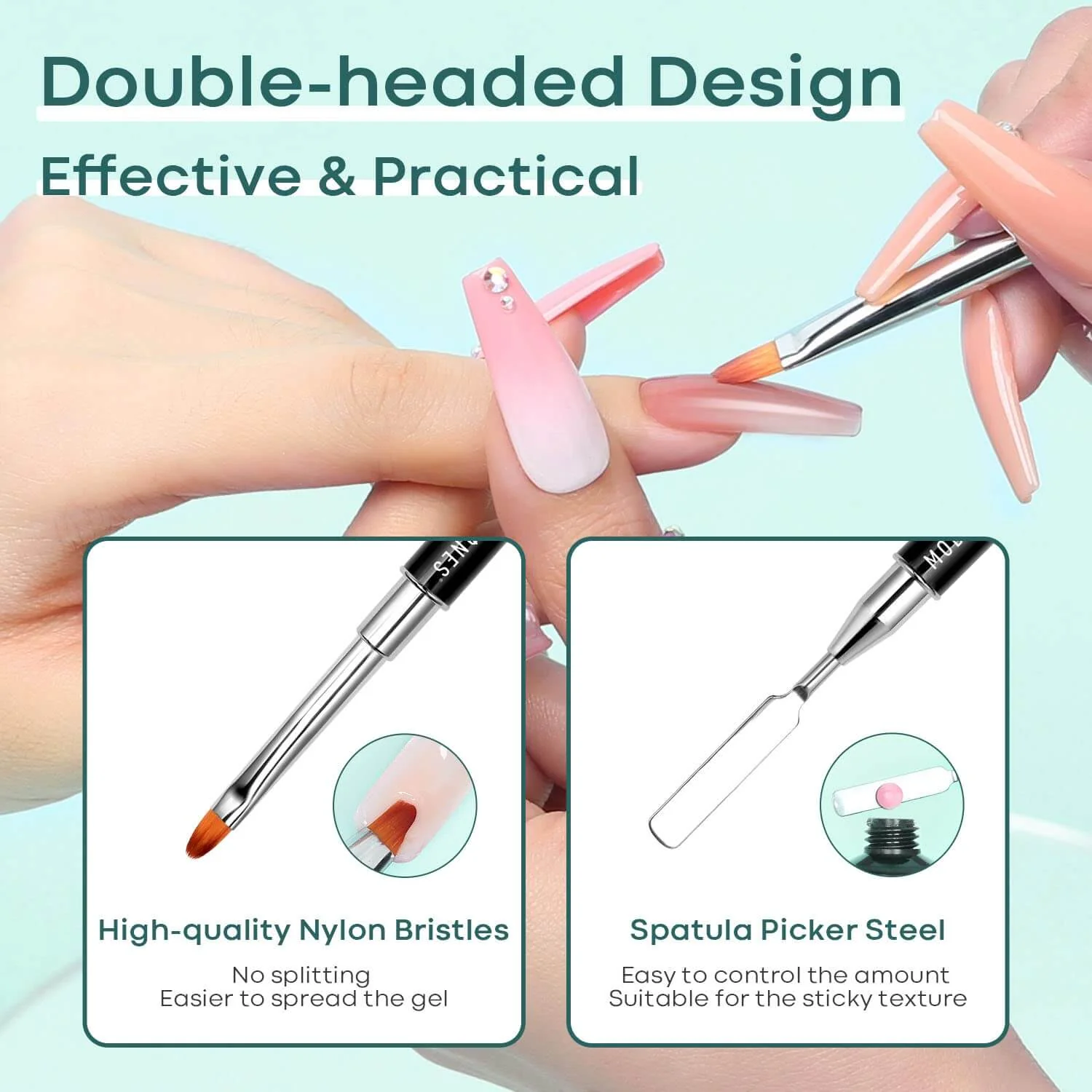 5Pcs Slip Solution Tools Kit For Poly Nail Gel - Image 6