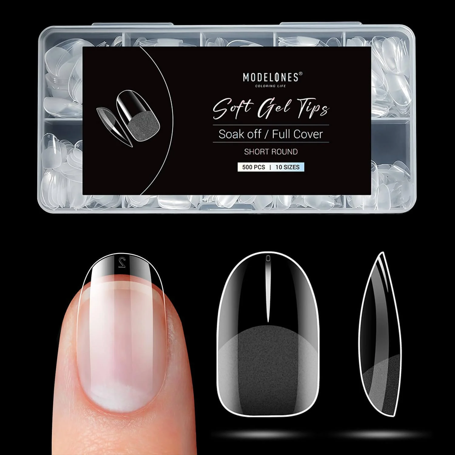 Full Cover Nail Tips - Image 44