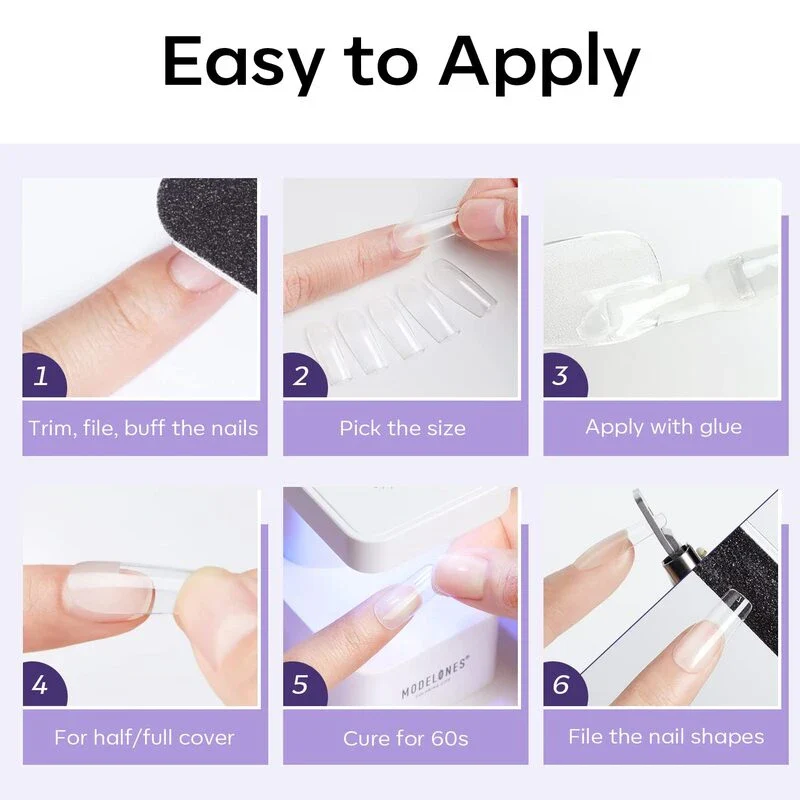 Full Cover Nail Tips - Image 27