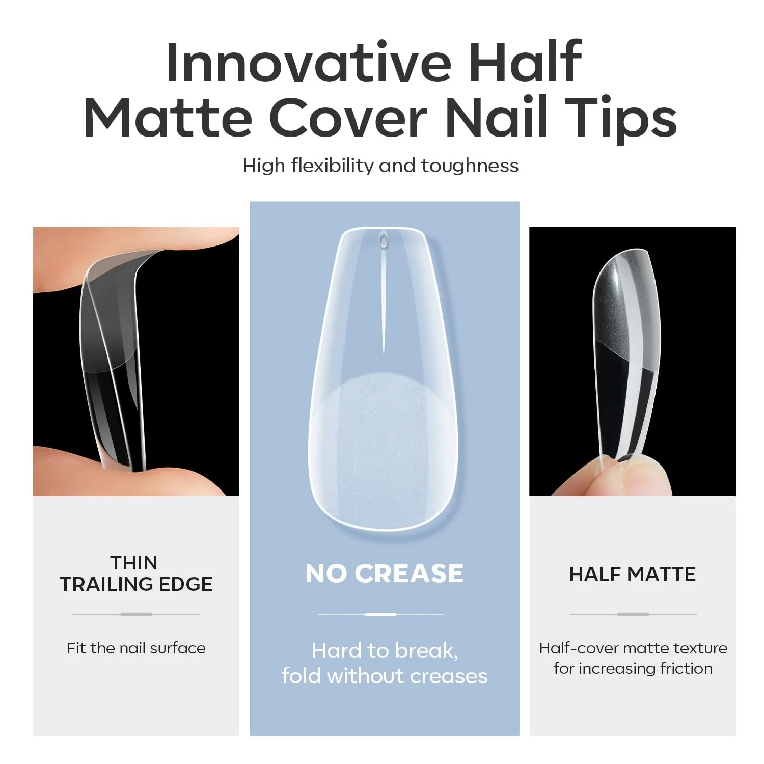 Long Coffin Nail Art Tools Kit - Image 31