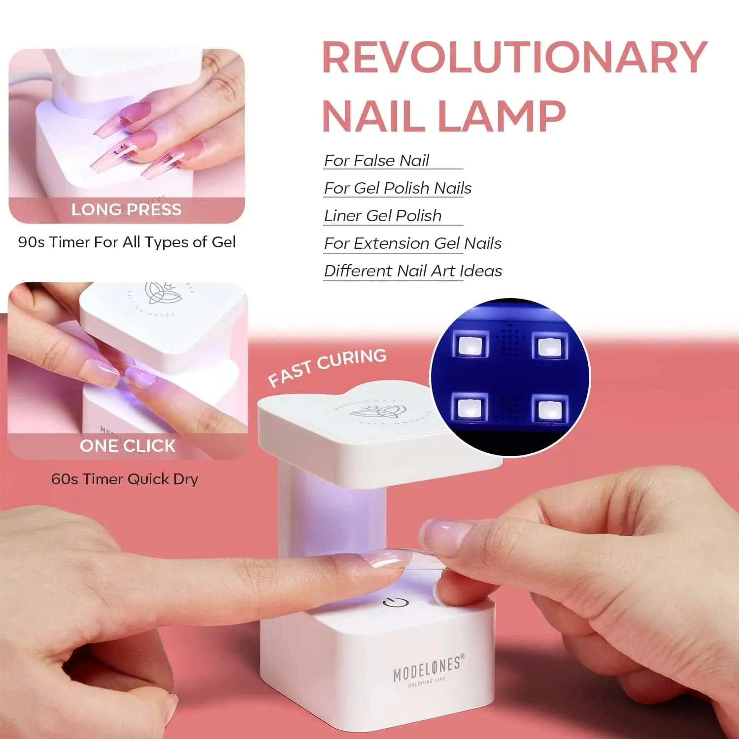 Long Coffin Nail Art Tools Kit - Image 33