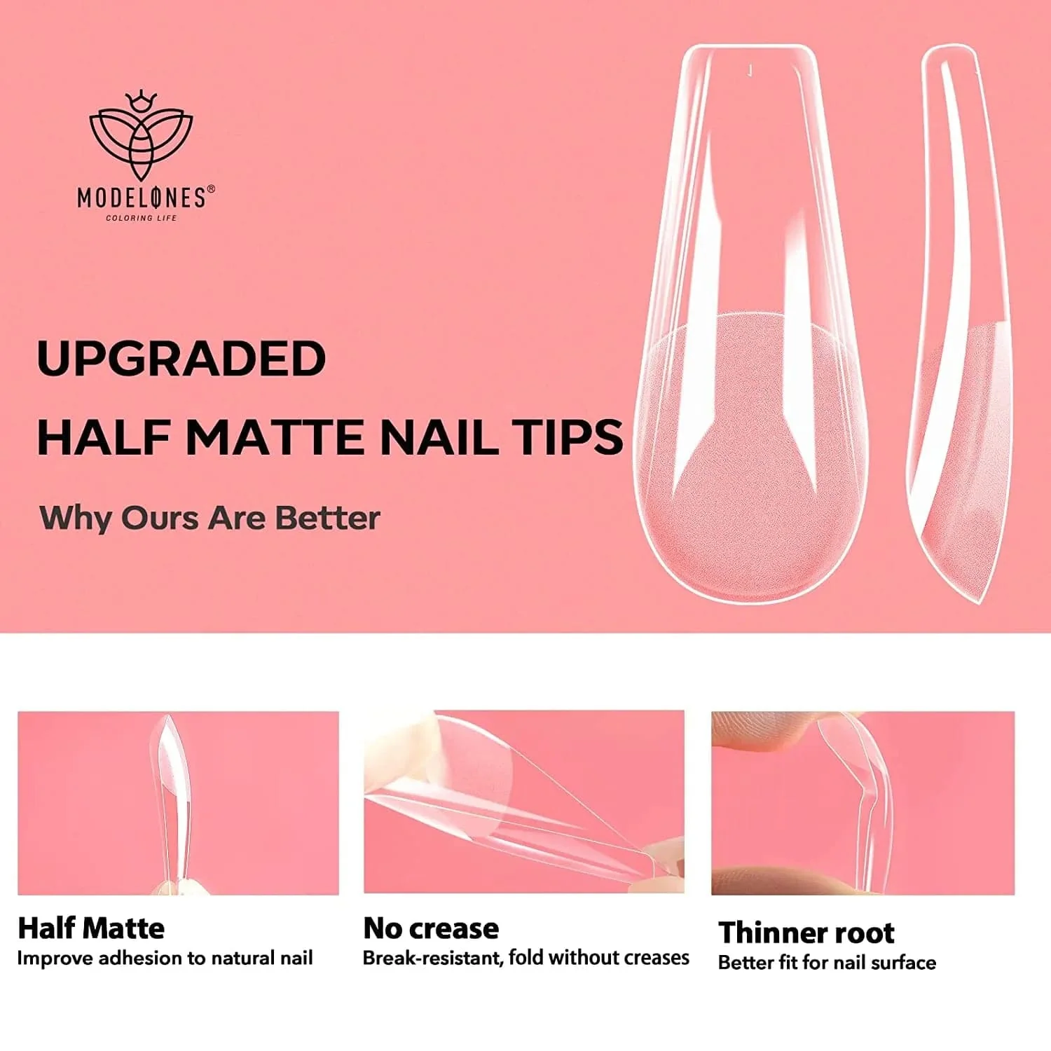 Long Coffin Nail Art Tools Kit - Image 38