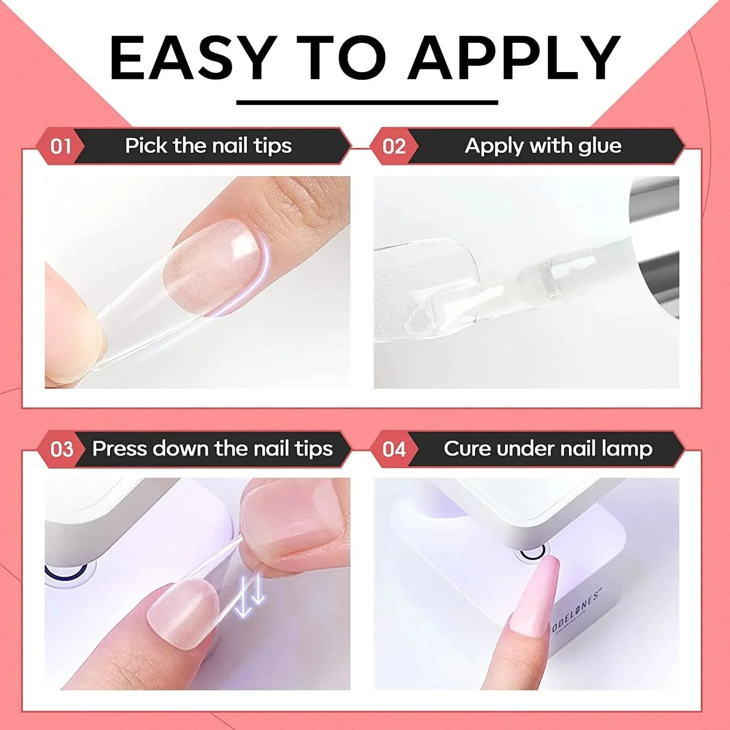 Long Coffin Nail Art Tools Kit - Image 34