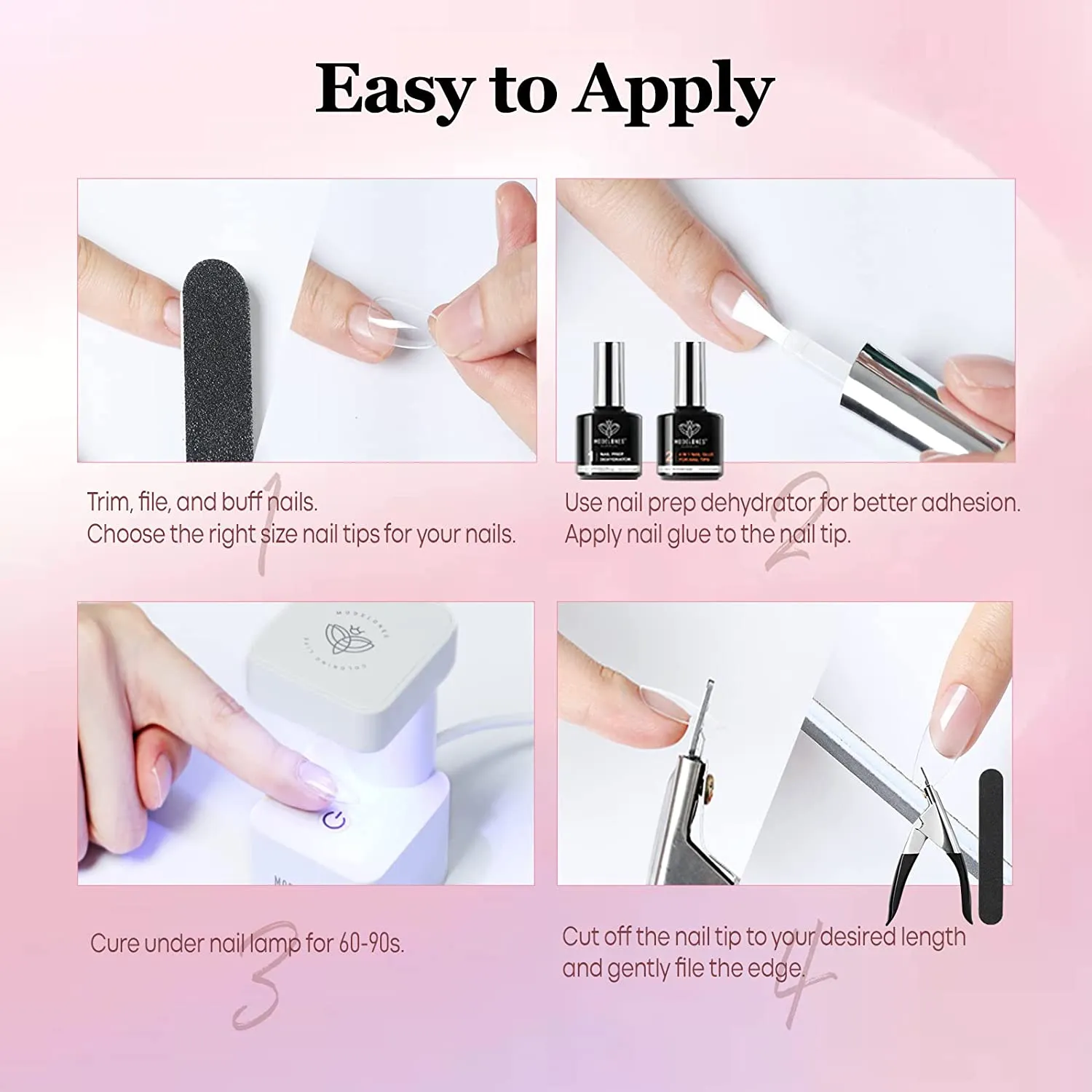 Long Coffin Nail Art Tools Kit - Image 14