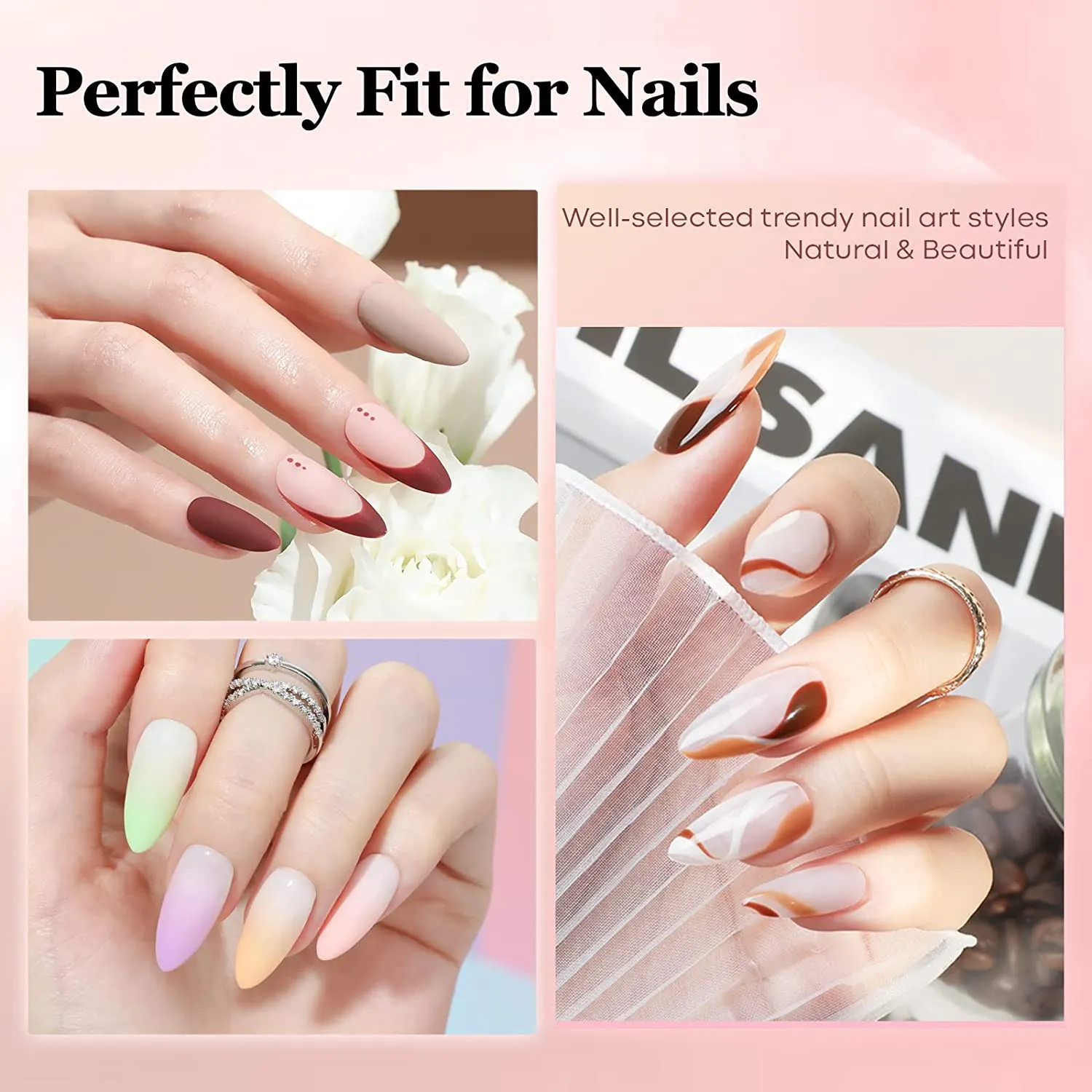 Long Coffin Nail Art Tools Kit - Image 21