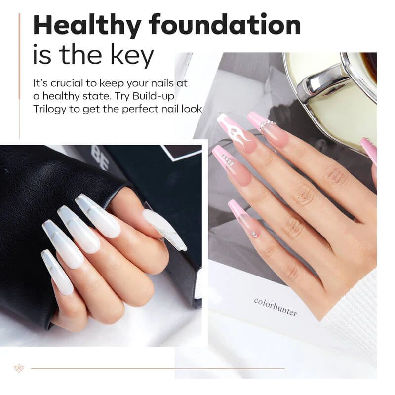 7-In-1 Builder Nail Gel & Top Coat & Base Coat Set 10ml - Image 6