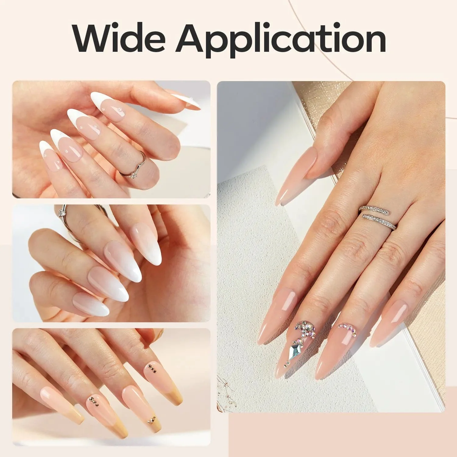 Nude Brown Builder Gel 15ml - Image 7