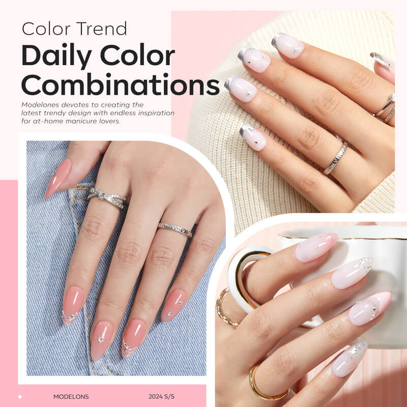 8-In-1 Builder Gel Duo - Nude & Pink - Image 4