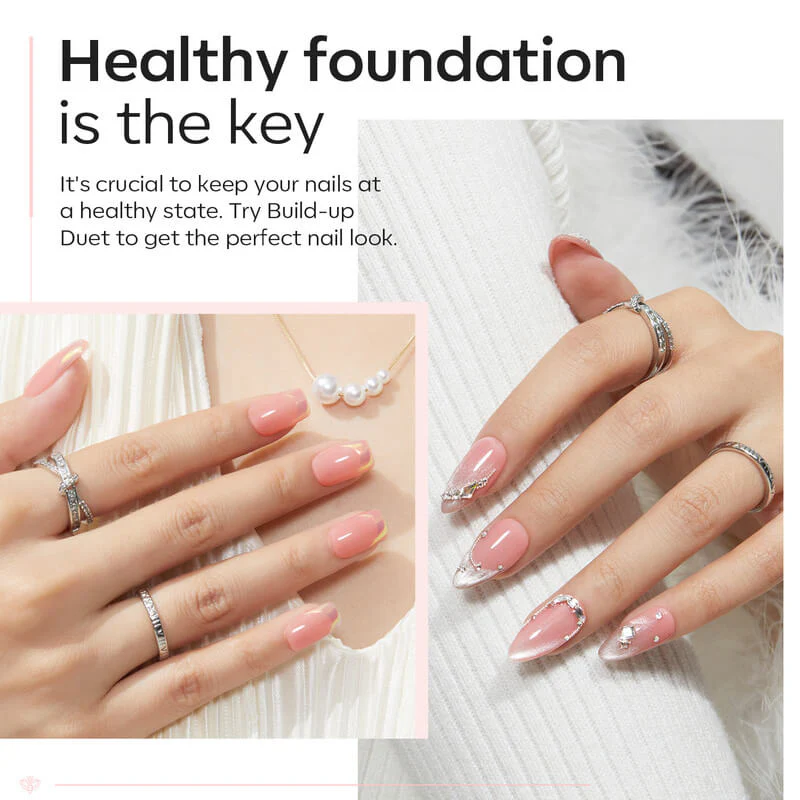 8 in 1 Rose Pink Builder Gel & Top Coat Set - Image 8