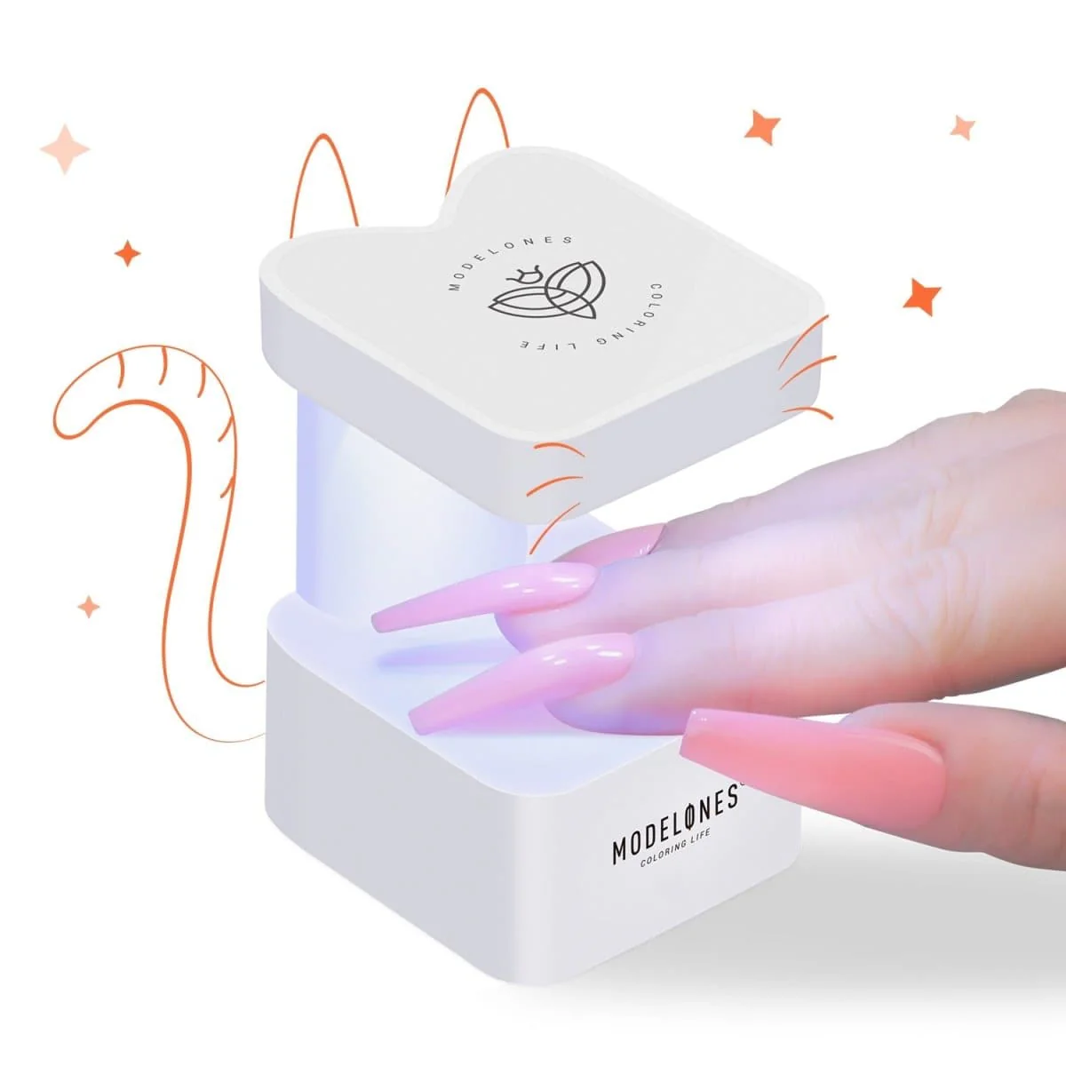 8W Mini Finger UV Nail Meow Lamp - Image 8