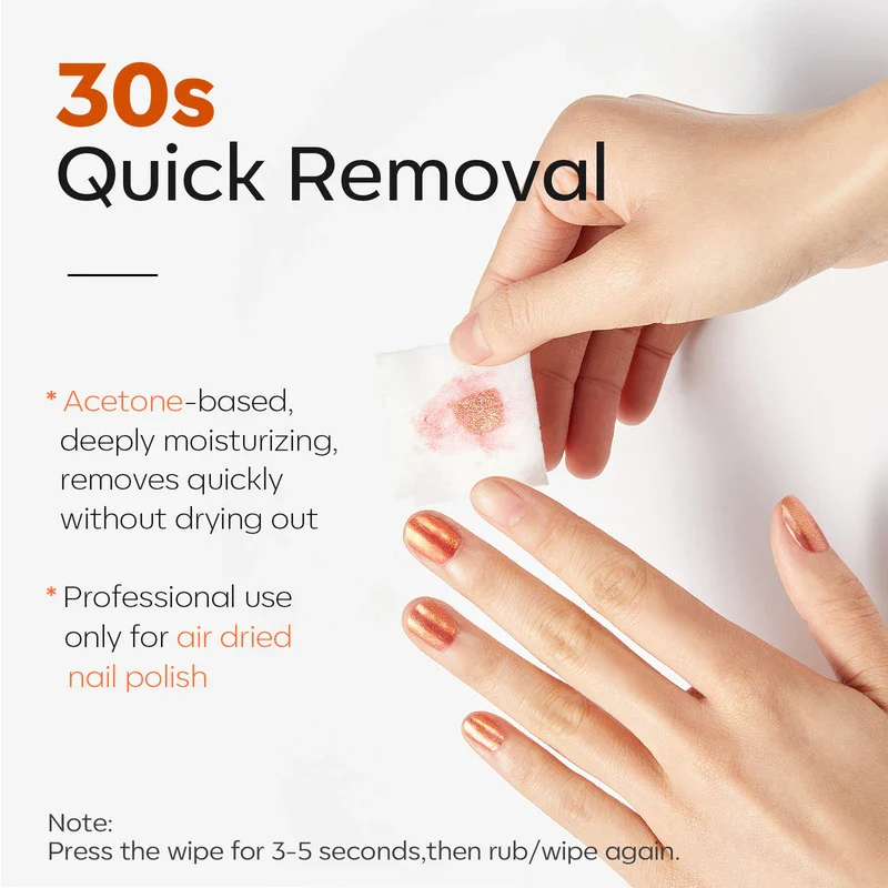 Acetone-Free Nail Polish Remover Pads - Image 2