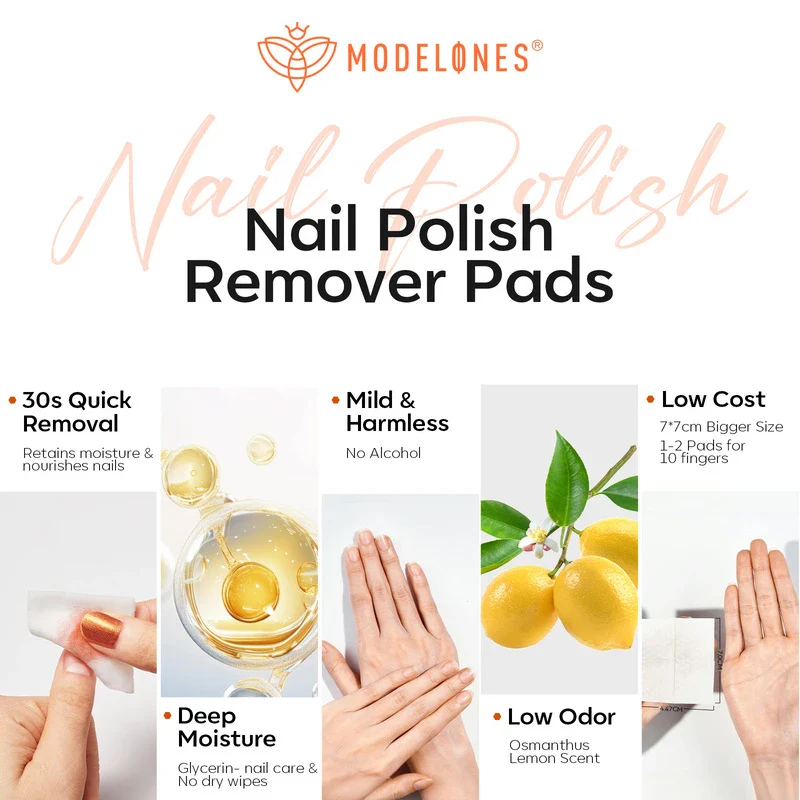 Acetone-Free Nail Polish Remover Pads - Image 8
