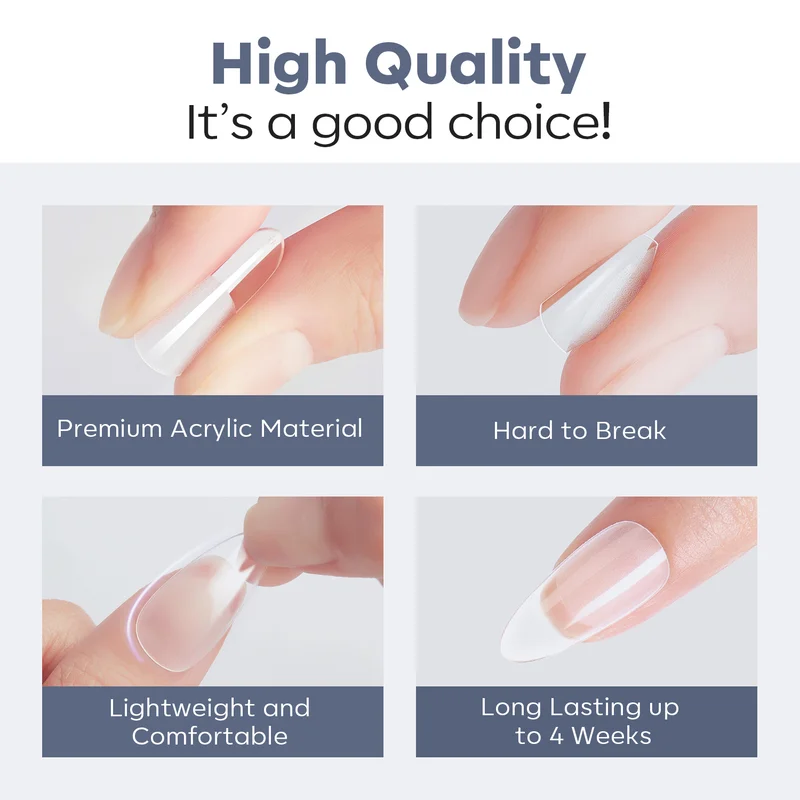Almond Soft Nail Tips - Image 8