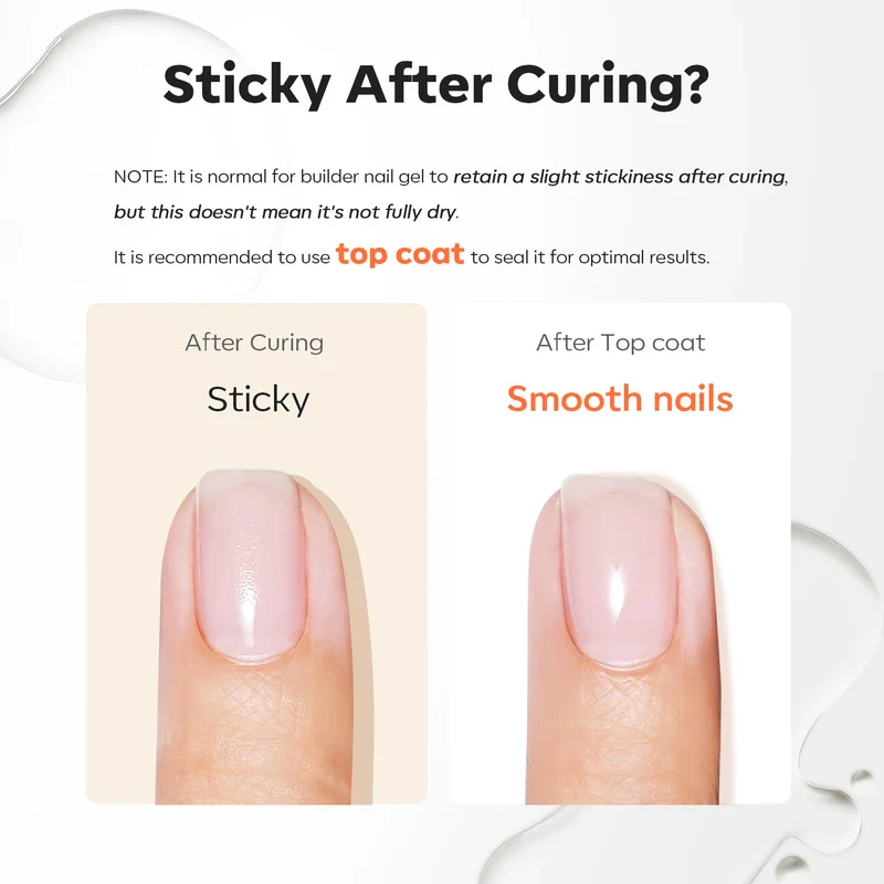 Clear Builder Gel with Liner Brush - Image 4