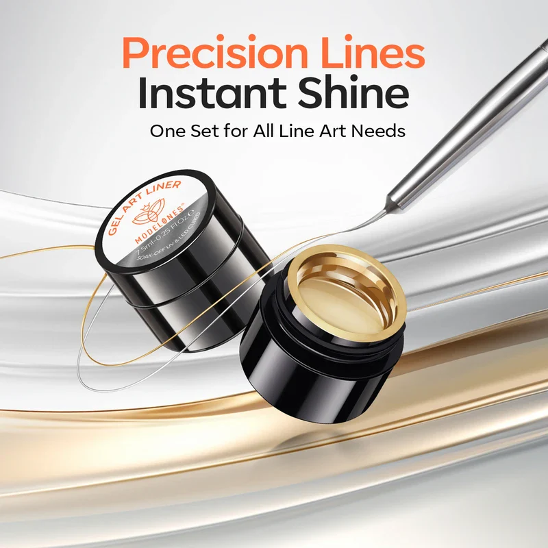Metallic Gel Art Liner Set - Image 8