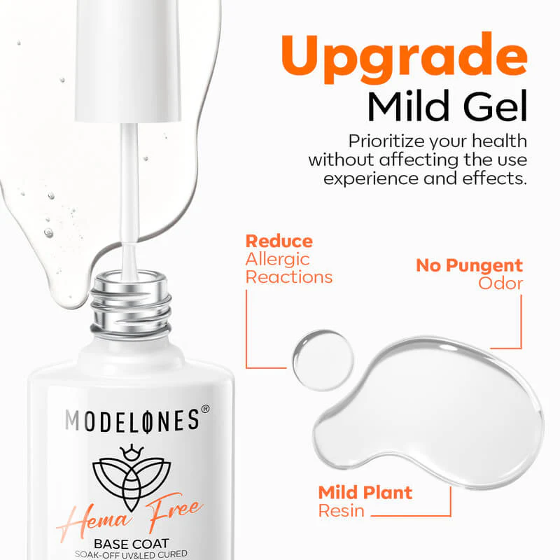 Hema-Free Base Coat 10ml - Image 4