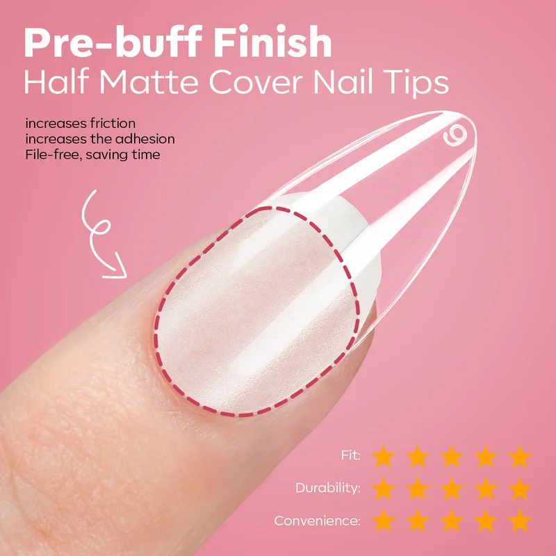 Medium Almond Nail Tips Kit - Image 4