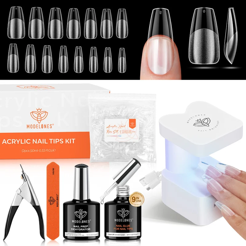 Medium Coffin Nail Tips Kit