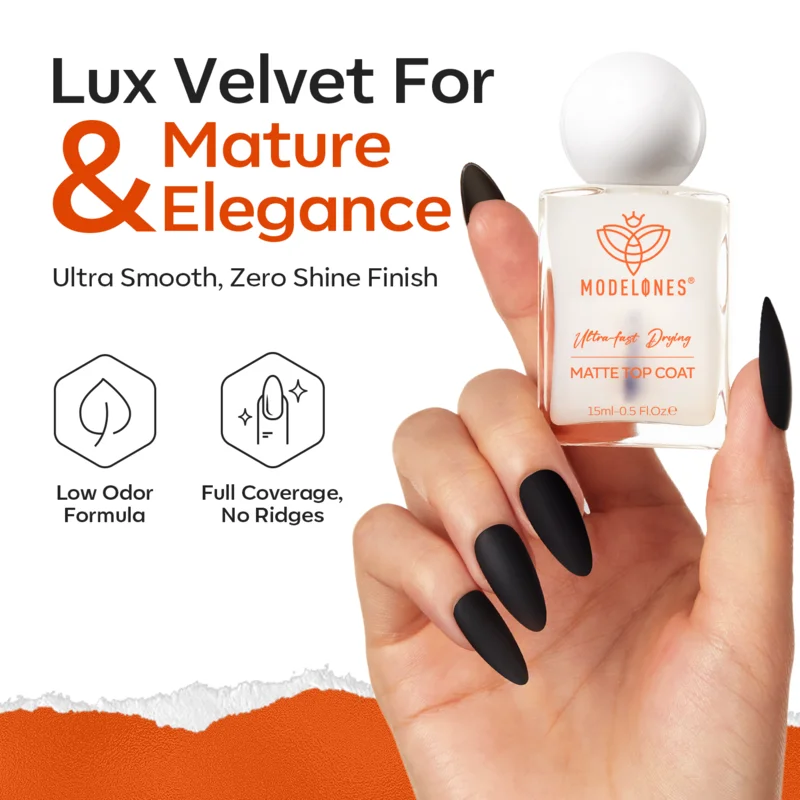 Nail Polish Matte Top Coat - Image 3