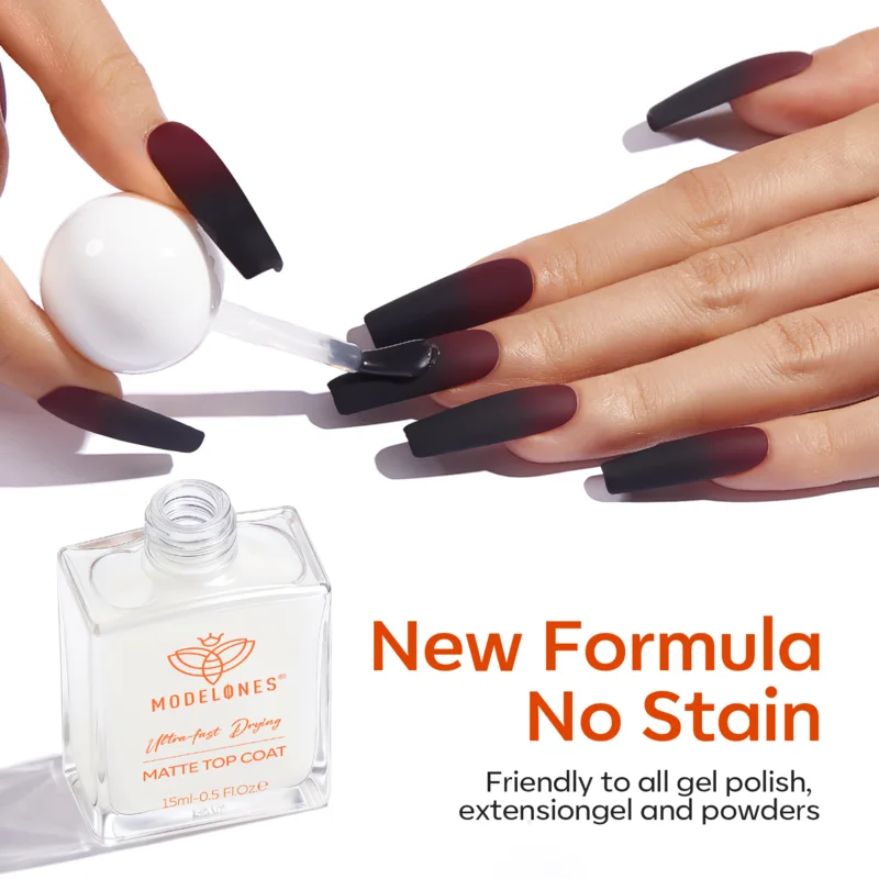 Nail Polish Matte Top Coat - Image 8