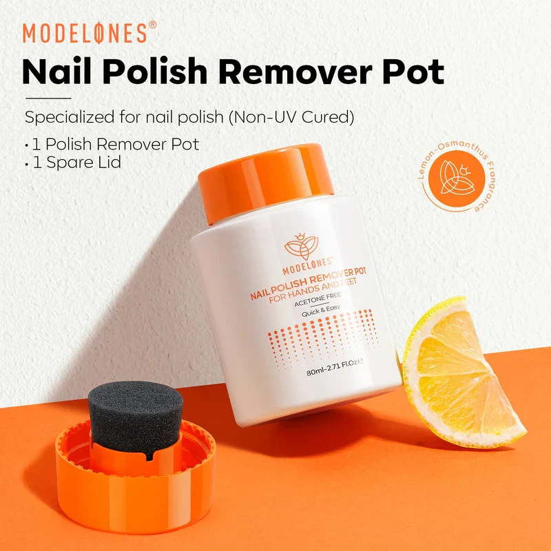 Acetone-Free Polish Removing Pot 80ml - Image 2