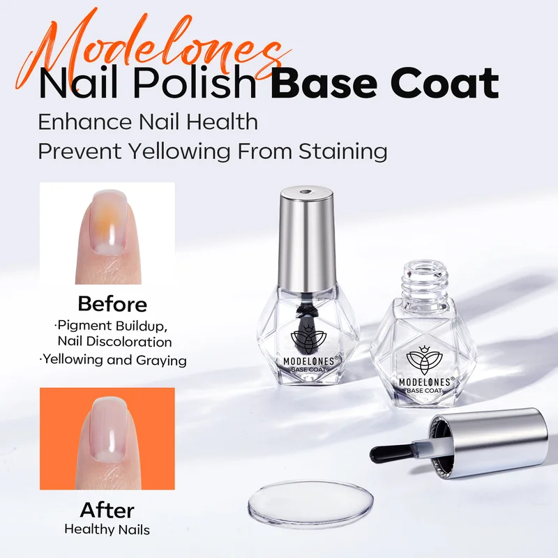 Nail Polish Top & Base Coat Set - Image 4