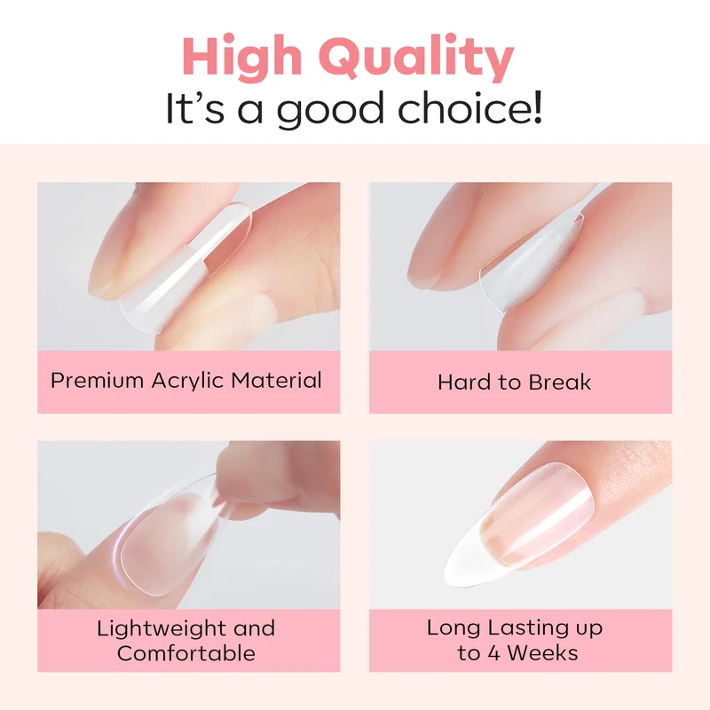 Oval&Almond&Square Soft Nail Tips - Image 9