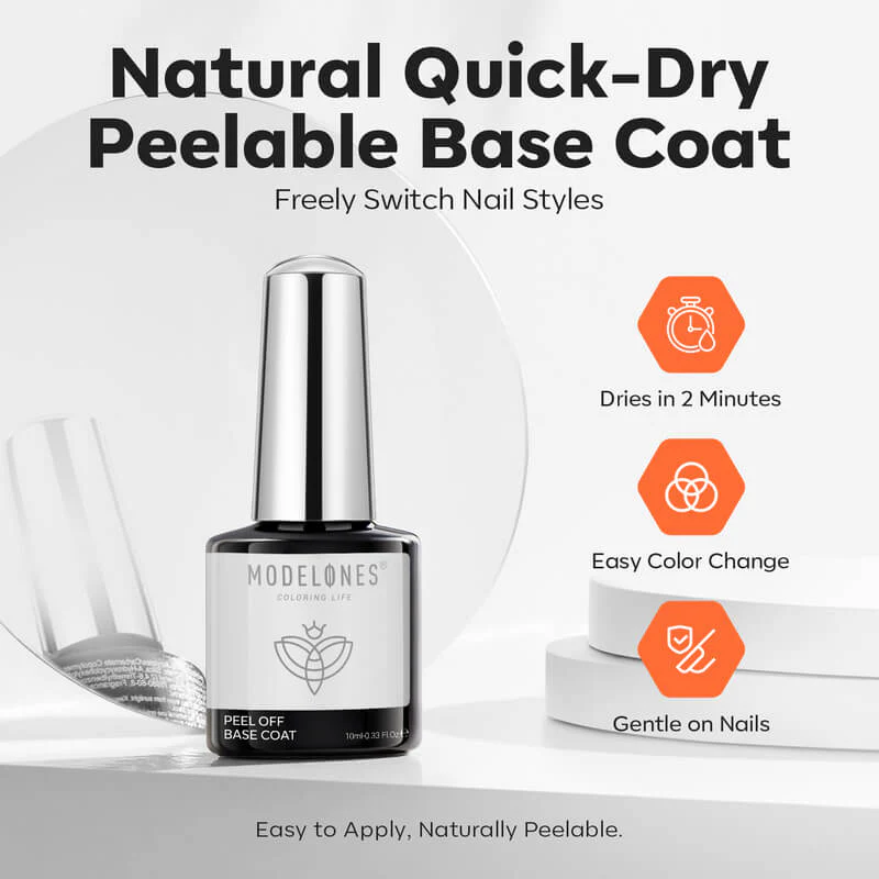 Peel Off Base Coat 10ml - Image 2
