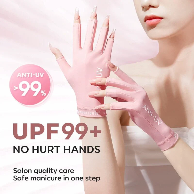 Anti-UV light Nail Glove - Image 2