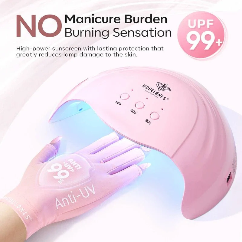 Anti-UV light Nail Glove - Image 3