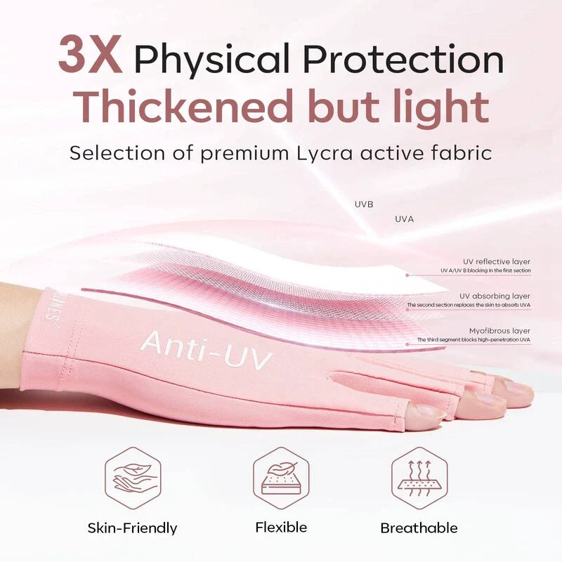 Anti-UV light Nail Glove - Image 4