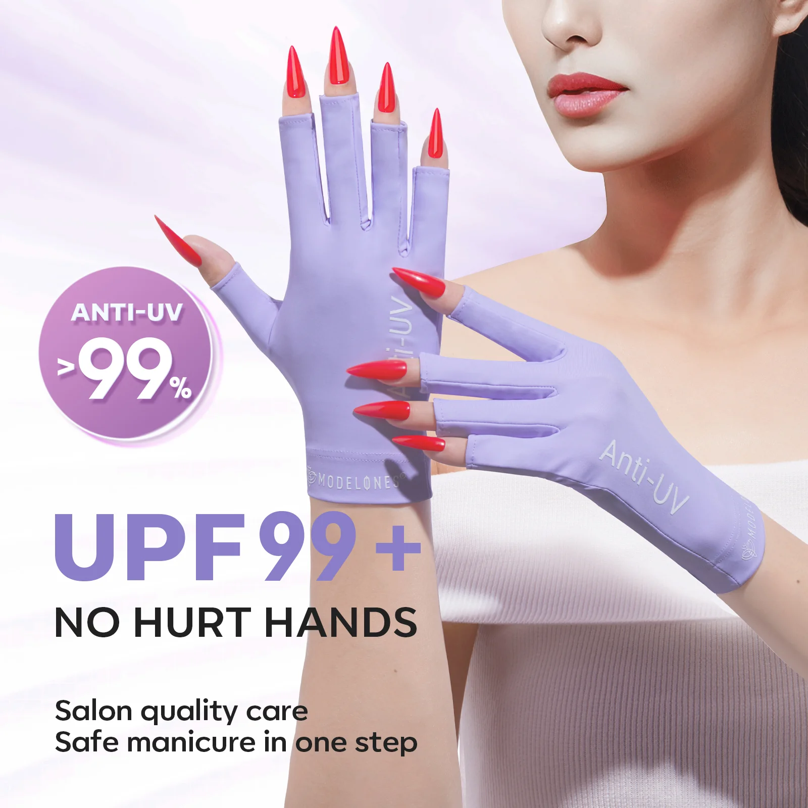 Anti-UV Light Glove For Nails Salon - Image 10
