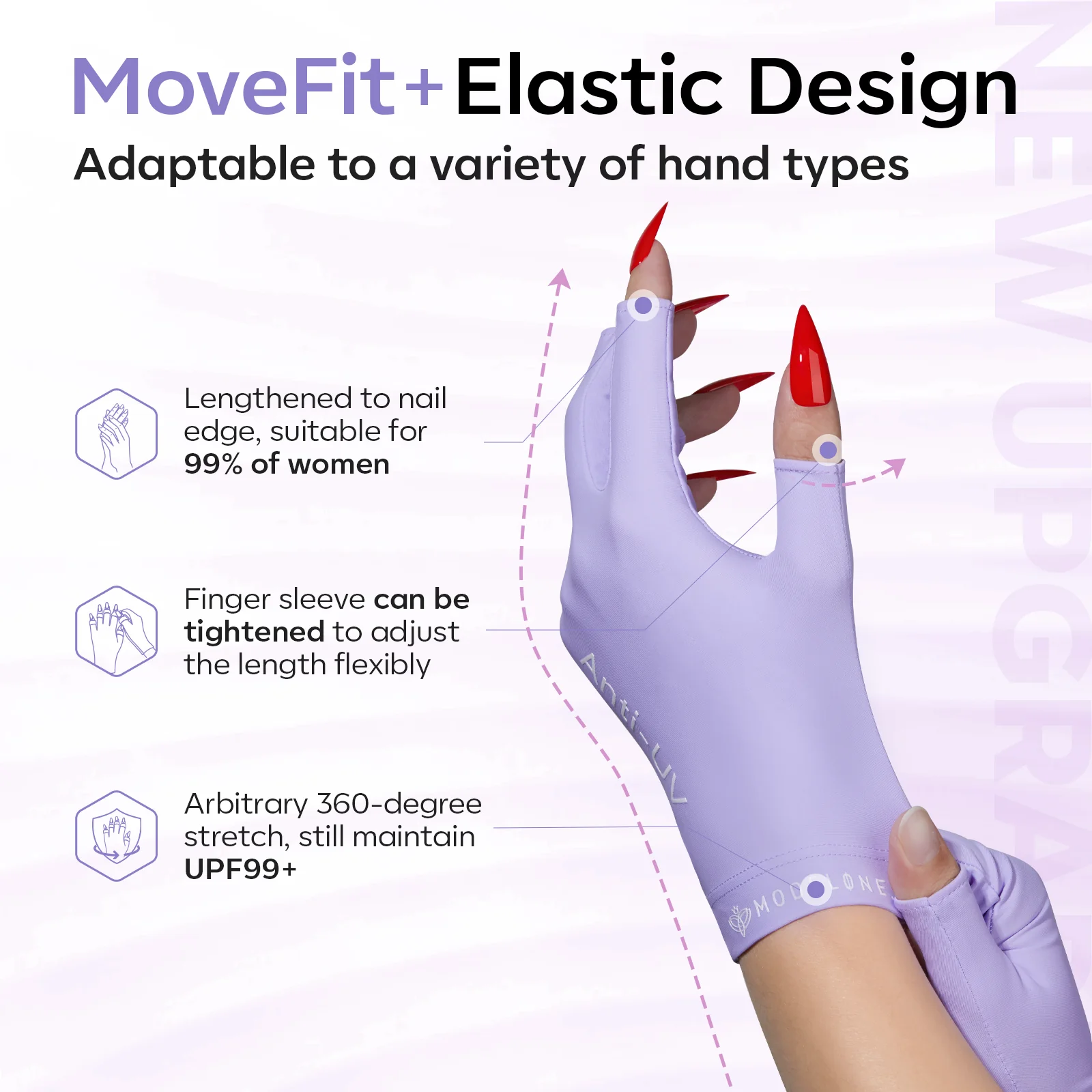 Anti-UV Light Glove For Nails Salon - Image 11