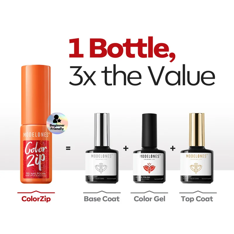 One Step Gel Polish - Set A Fire - Image 2