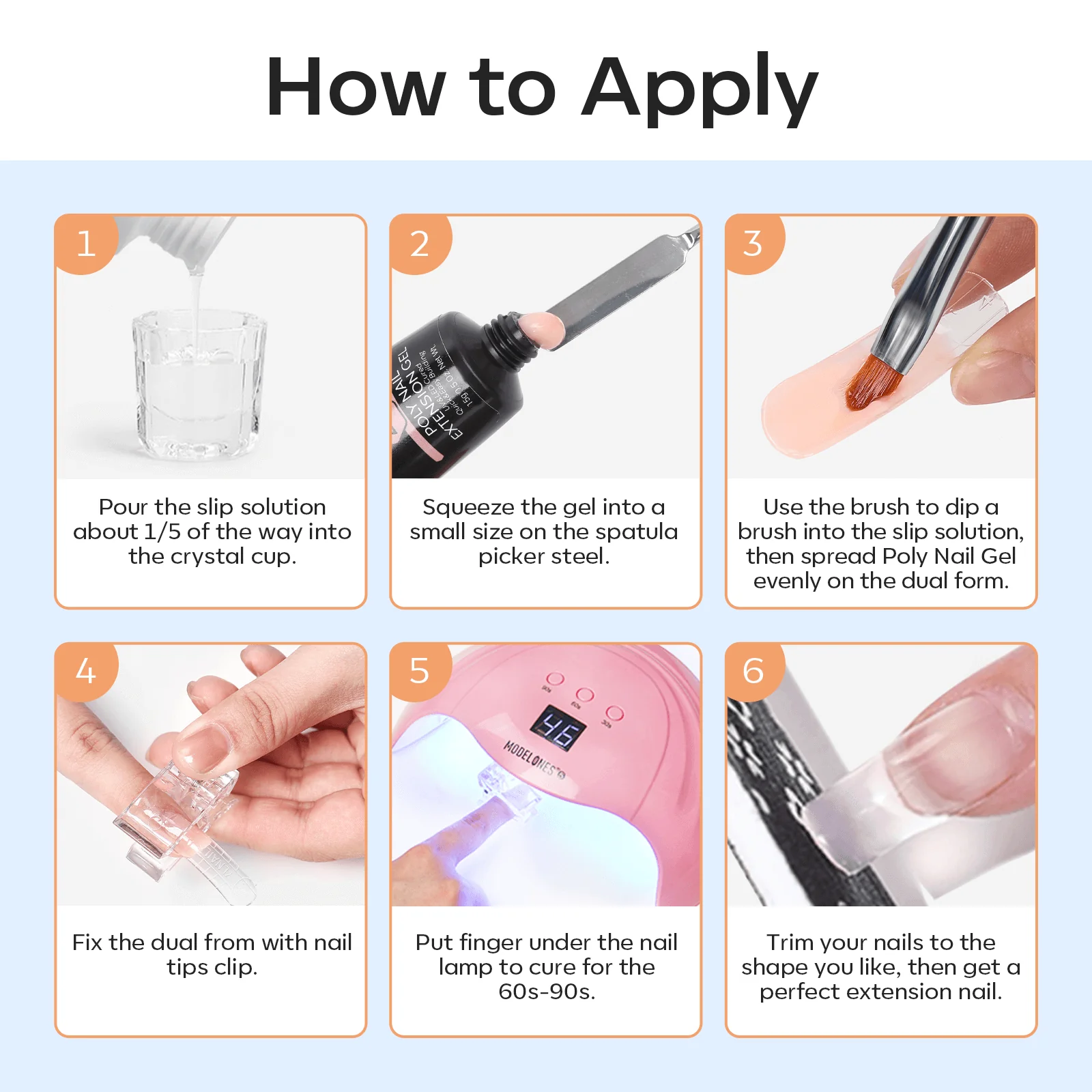 Slip Solution Kit For Poly Nail Extension Gel - Image 8
