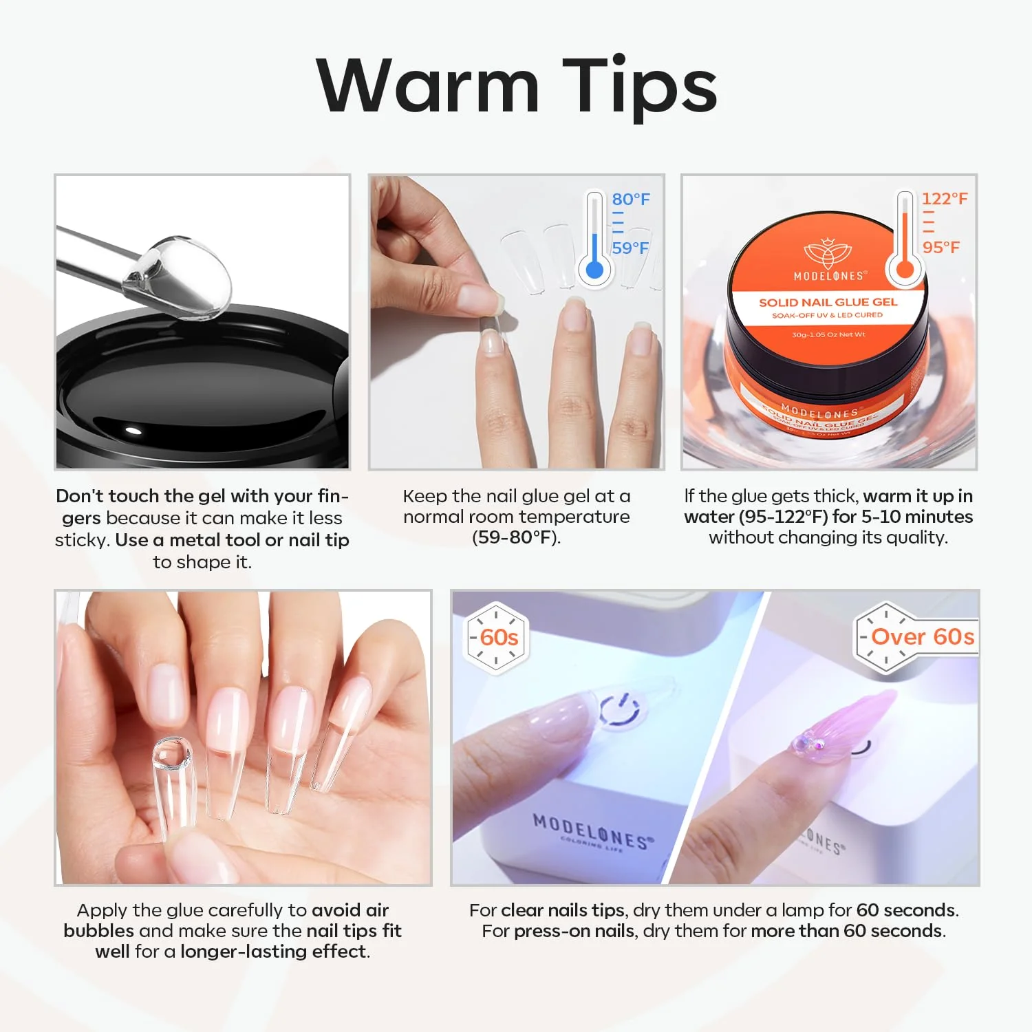 Soild Nail Glue Gel 30g - Image 7